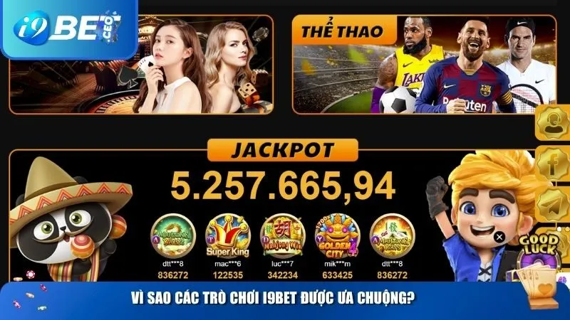 Tổng Quan Trò Chơi i9bet – Vũ Trụ Giải Trí Cá Cược Không Giới Hạn Vì sao các trò chơi i9BET được ưa chuộng?